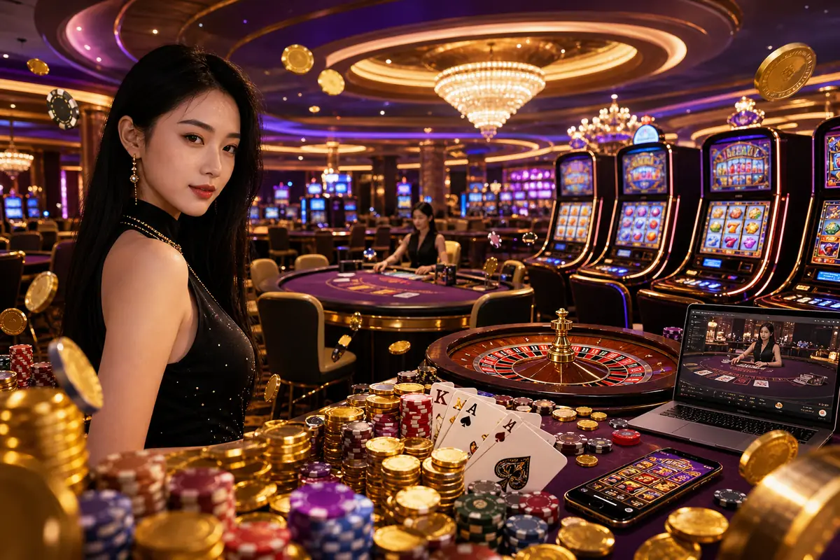 tpower3 Casino suasana live dealer profesional